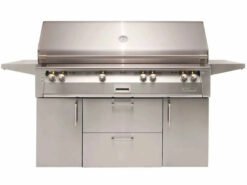 Alfresco ALXE 56 Gas BBQ Grill on Cart