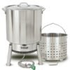 Bayou Classic 82qt Stainless Steel Steam and Boil Cooker Kit