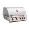 Blaze Grills Premium LTE 32 4-Burner Gas BBQ Grill with Rear Burner and Built-In Lights
