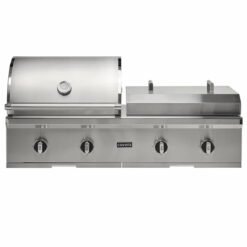 Coyote 50 Combo Built-In Gas and Flat Top Grill