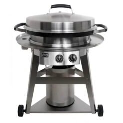 EVO Professional Series Cart Mounted Flat-Top Gas BBQ Grill