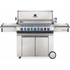Napoleon Grills Prestige PRO 665 Gas BBQ Grill with Infrared Side & Rear Burners. Stainless Steel