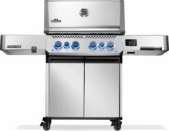 Napoleon Prestige 500 Connected Gas BBQ Grill with Infrared Side & Rear Burner. Stainless Steel
