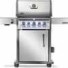 Napoleon Rogue PRO-S 425 Gas BBQ Grill with Infrared Side and Rear Burners. Stainless Steel