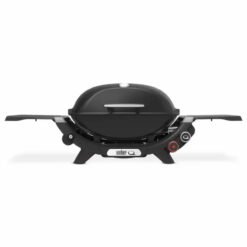 Weber Q 2800N+ Gas BBQ Grill. Midnight Black
