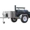Yoder Smokers 20 Santa Fe Trailer Mounted Offset Smoker