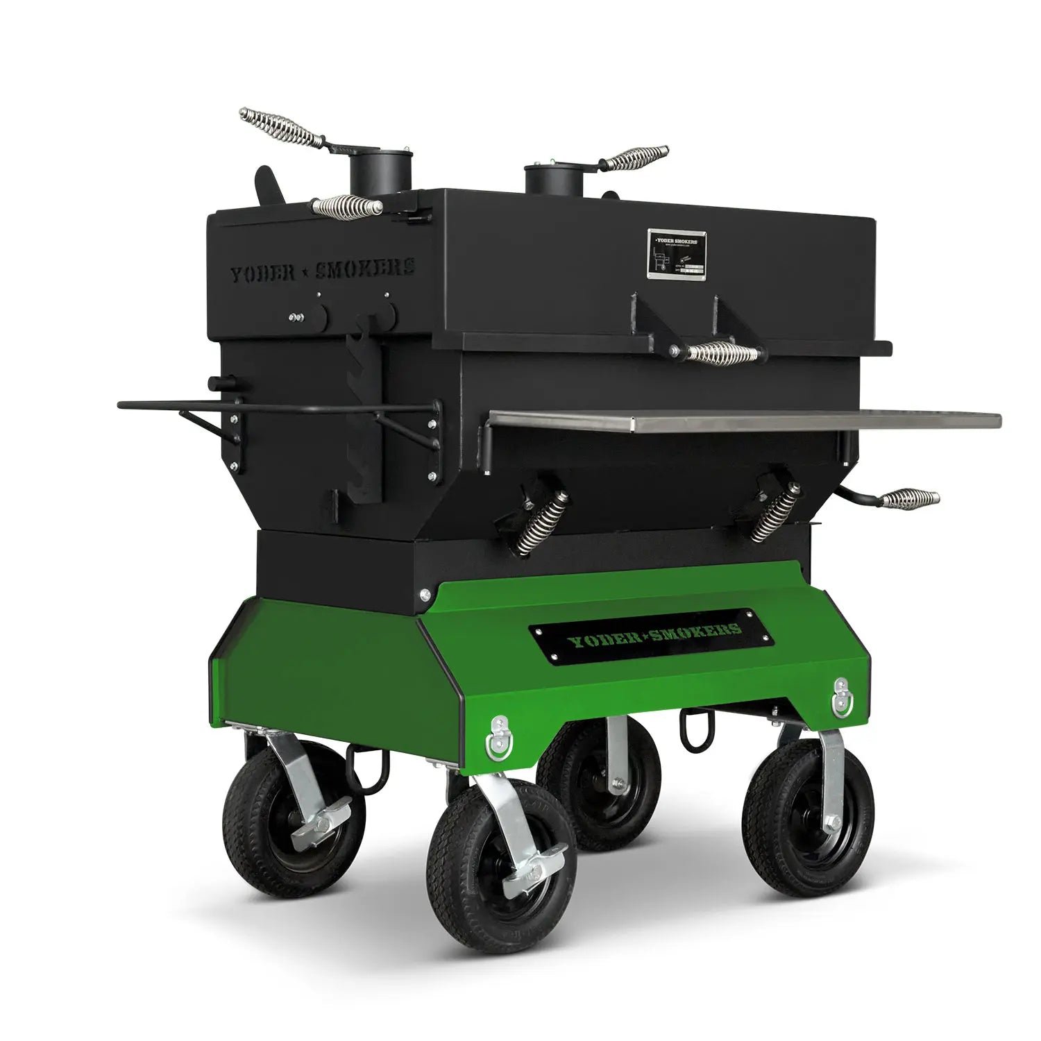 yoder-smokers-24x36-flat-top-adjustable-charcoal-grill-on-competition-cart-green-outdoor-grill-1218355618.jpg