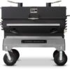 Yoder Smokers 24x48 Flat Top Adjustable Charcoal Grill on Competition Cart