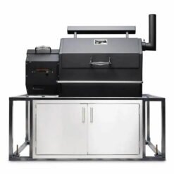 Yoder Smokers Built-In YS640s Pellet Grill Island