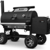 Yoder Smokers Cimarron S Pellet Smoker on Competition Stand