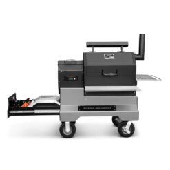 Yoder Smokers YS480s Pellet Grill on Competition Cart with Storage Drawer