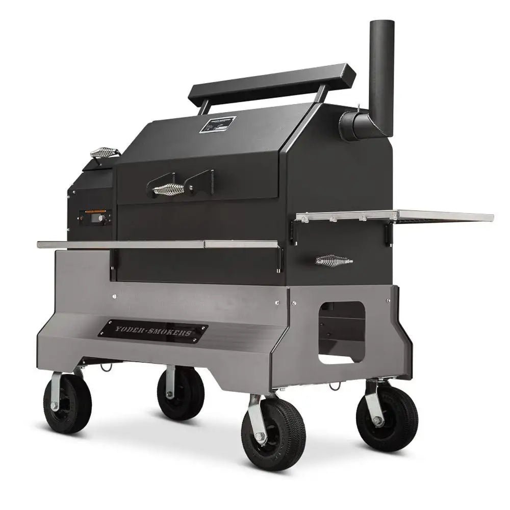 yoder-smokers-ys640s-pellet-grill-on-competition-cart-silver-wire-shelves-8-outdoor-grills-40163352936725.jpg