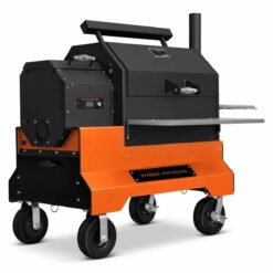 Yoder Smokers YS640s Pellet Grill on Competition Cart with Storage Drawer